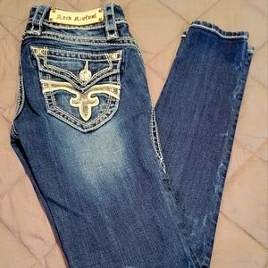 Rock Revival Heather Skinny Jeans